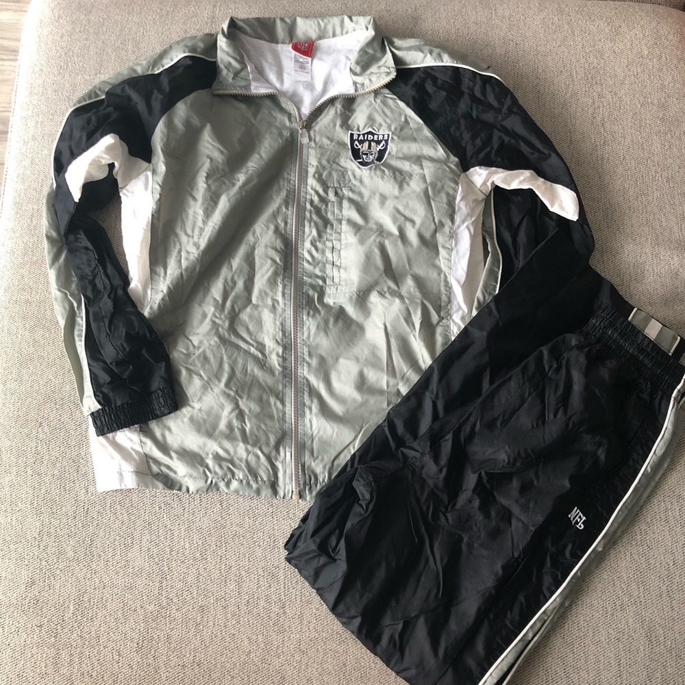 NFL Raiders Kids Sweatsuit Set